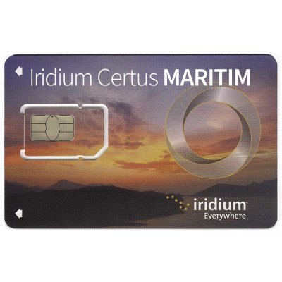 Iridium Postpaid Certus Maritime SIM (Vertragskarte)