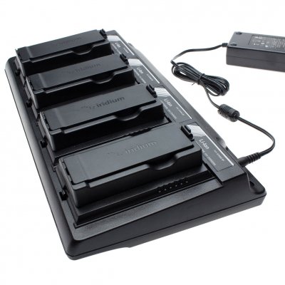 Battery charger (4) for Iridium 9555