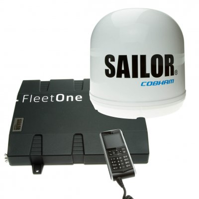 SAILOR Fleet One mit Handset (kabelgebunden)