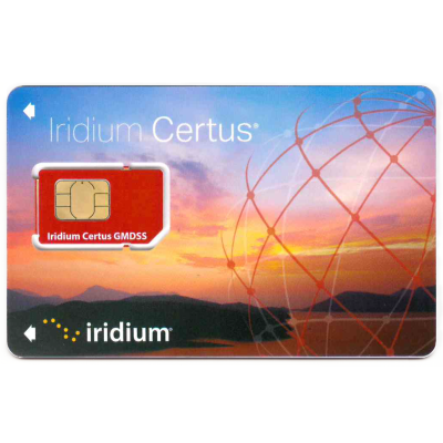 Iridium Postpaid Certus GMDSS SIM (Vertragskarte)