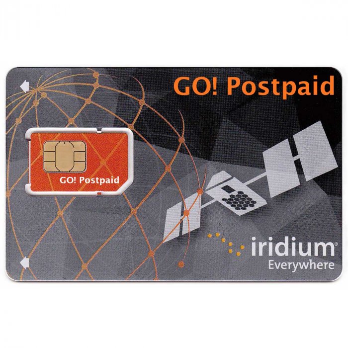 Iridium GO! Postpaid SIM (Vertragskarte)