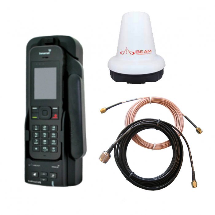 Beam IsatDock2 LITE + passive antenna ISD700  + handset