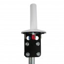 Passive Helix Fixed Mast Antenna (TNCf) Bracket Mount