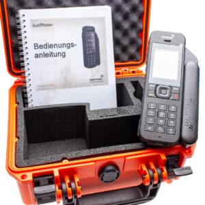 Inmarsat IsatPhone 2.1 + SIM + deutsches Handbuch + SafetyBag